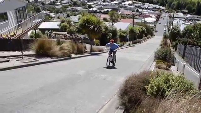 Baldwin Street en Nouvelle Zélande